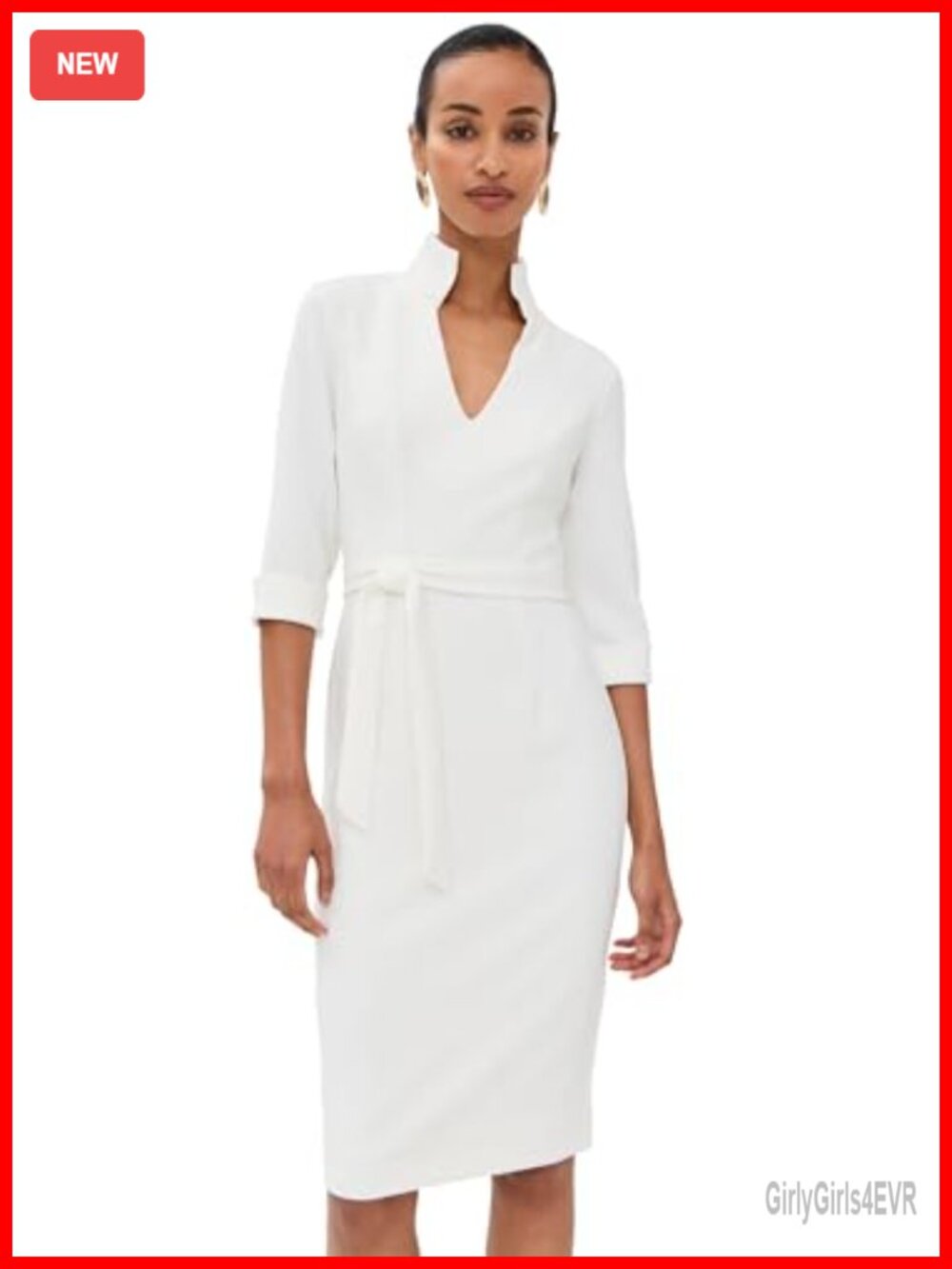 Black Halo Madeline Sheath Dress Knee-Length Party Formal